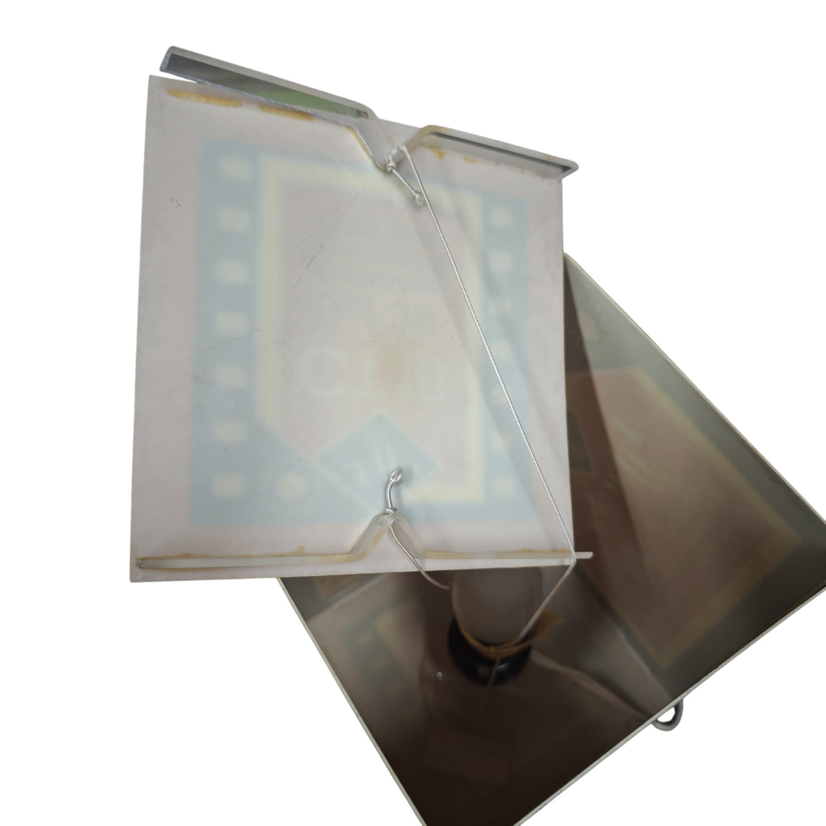 Agfa Lampe Werbe Lampe aus den 50-60er Werbung Foto