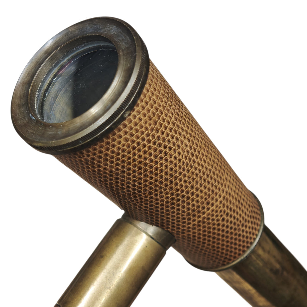 Teleskop-Gehstock Fernrohr-Spazierstock Thos. J. Evans Telescope Cane bekannt 19 frühen 20. Jahrhunder