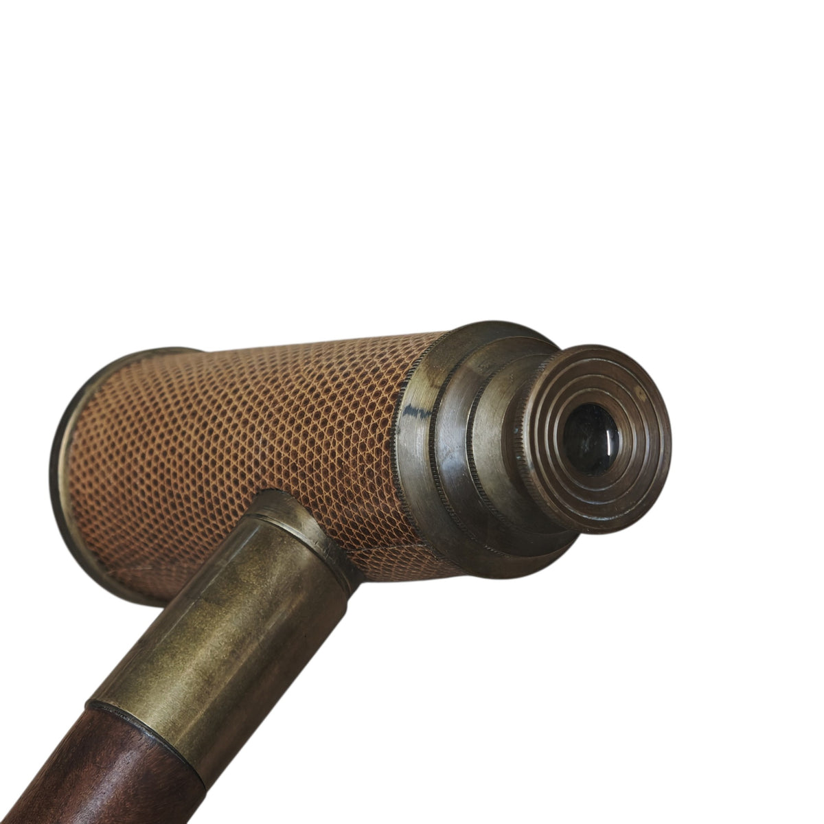 Teleskop-Gehstock Fernrohr-Spazierstock Thos. J. Evans Telescope Cane bekannt 19 frühen 20. Jahrhunder
