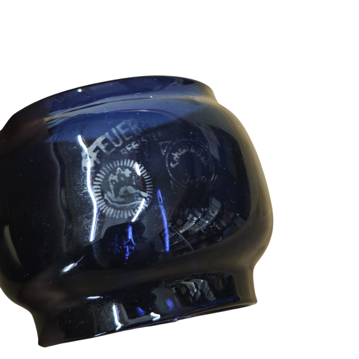 kobaltblaues Ersatzglas Luftschutzglas Petroleum-Sturmlaternen Feuerhand Atom 75
