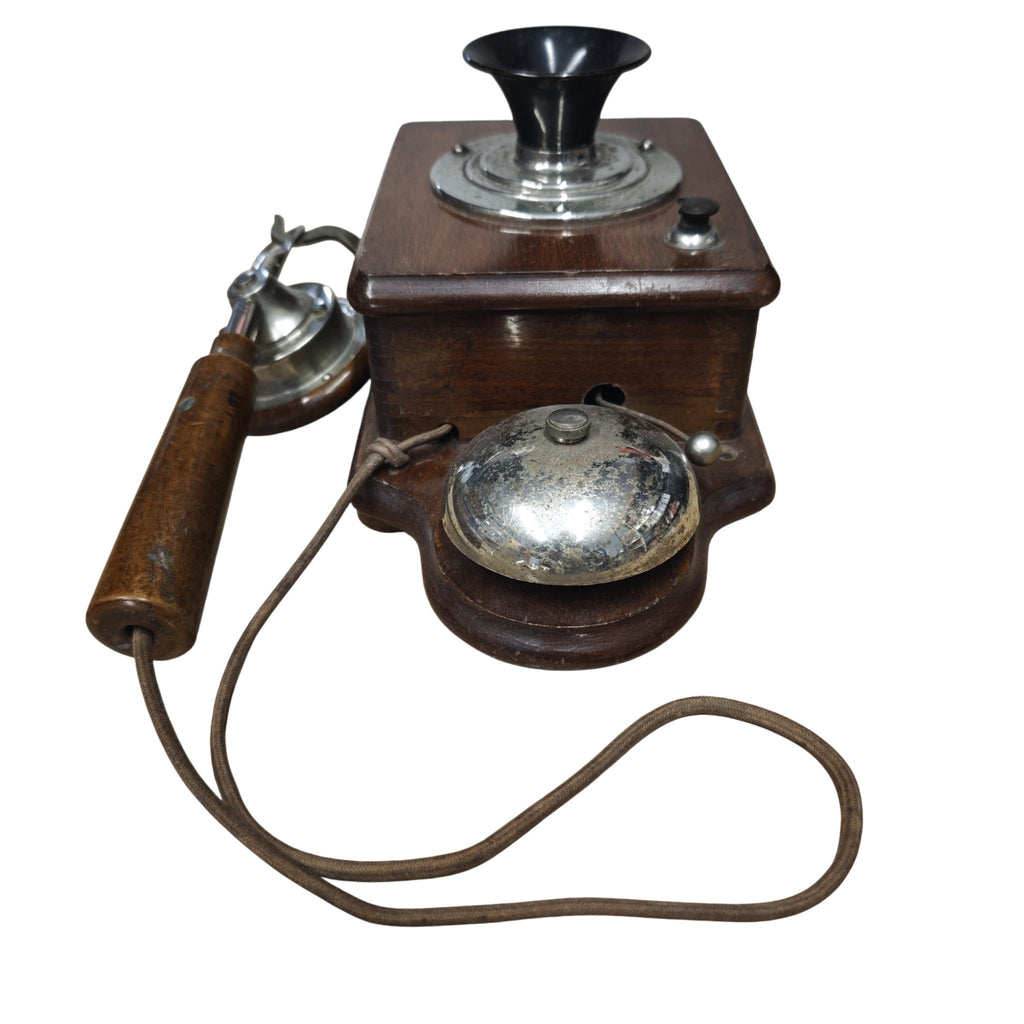Antike Telefon Wandapparat um 1900