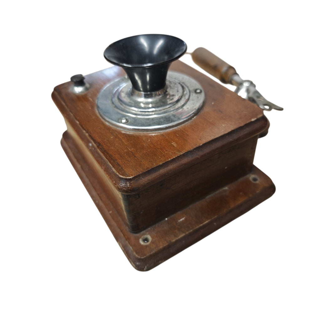 Antike Telefon Wandapparat um 1900