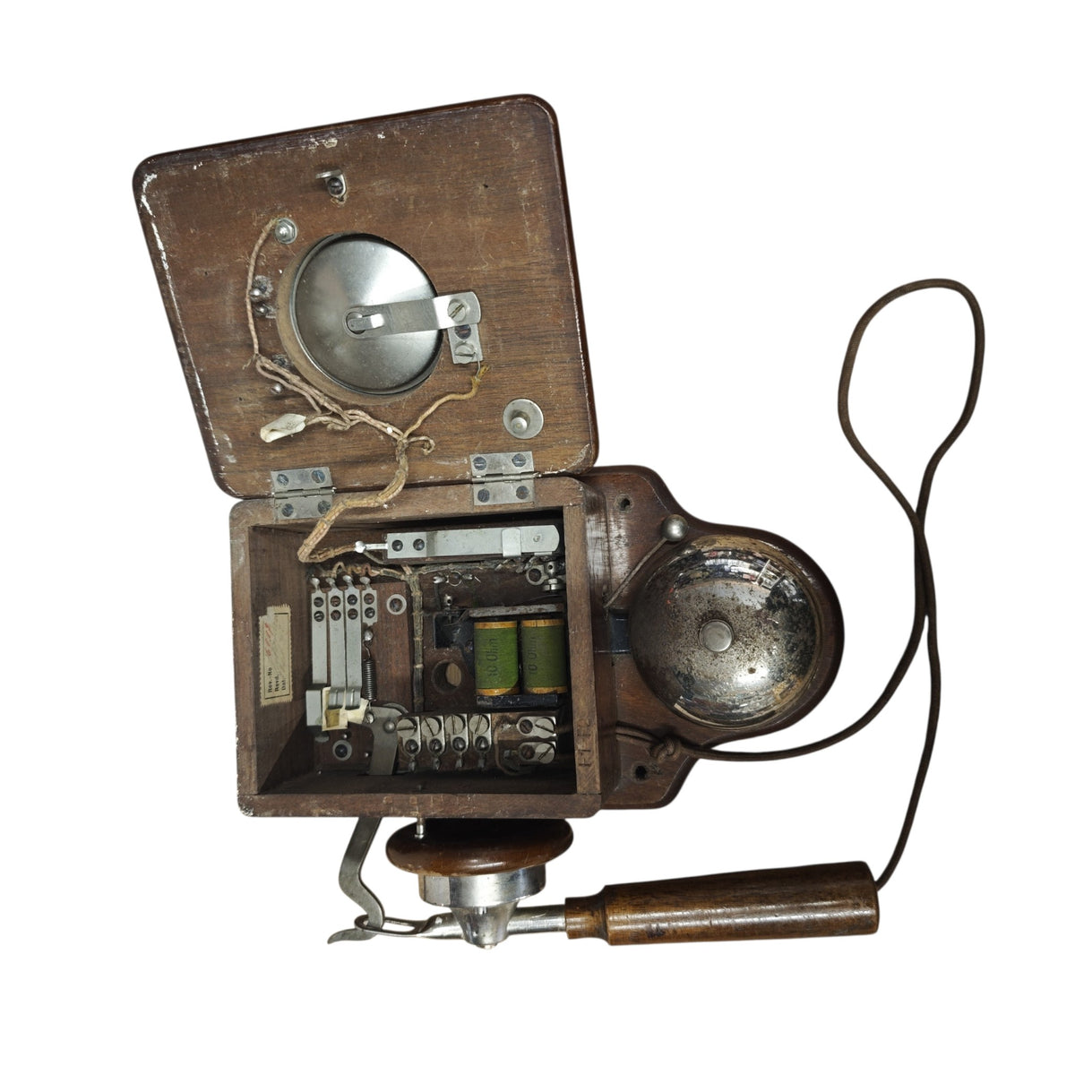 Antike Telefon Wandapparat um 1900