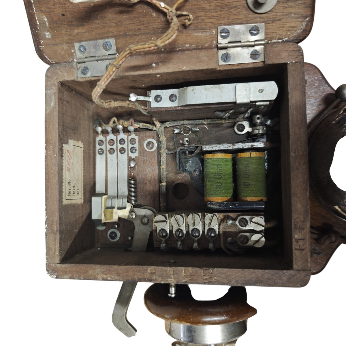 Antike Telefon Wandapparat um 1900