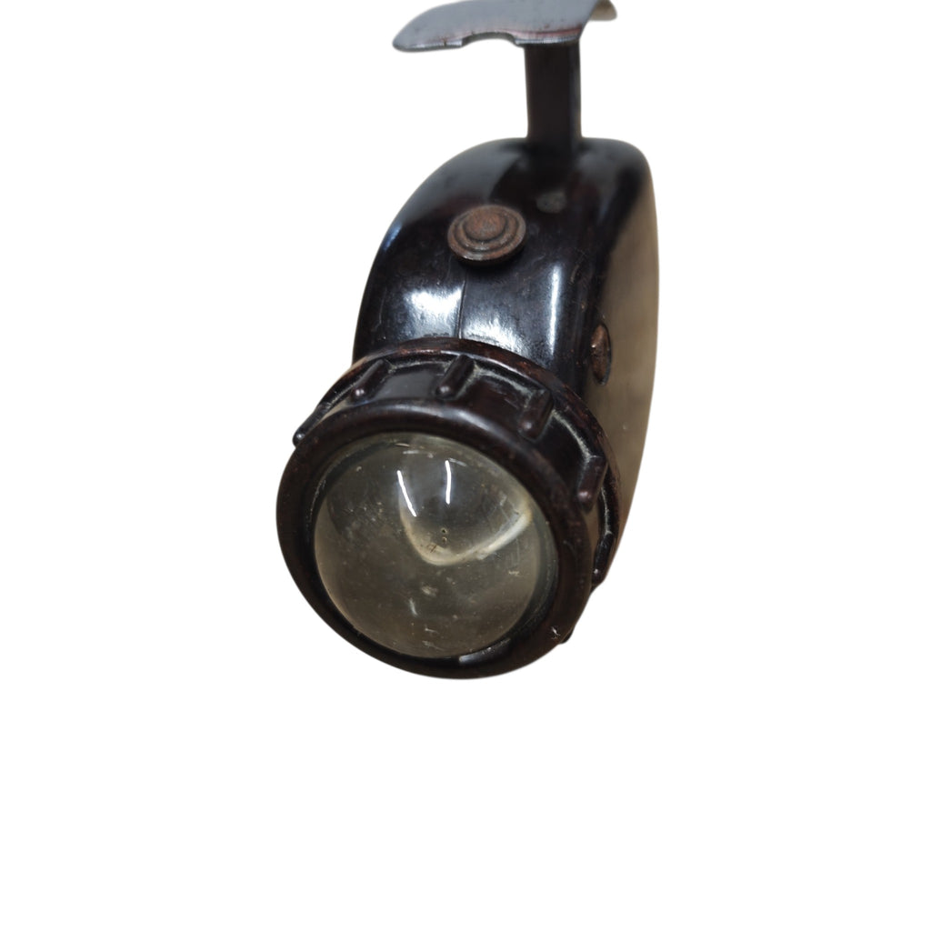 Dynamotaschenlampe  Typ Braun Manulux aus Preßstoff Bakelit Wehrmacht