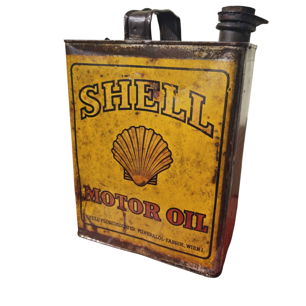 historische Shell Motor öldose Kanisterdose 1920er Jahren