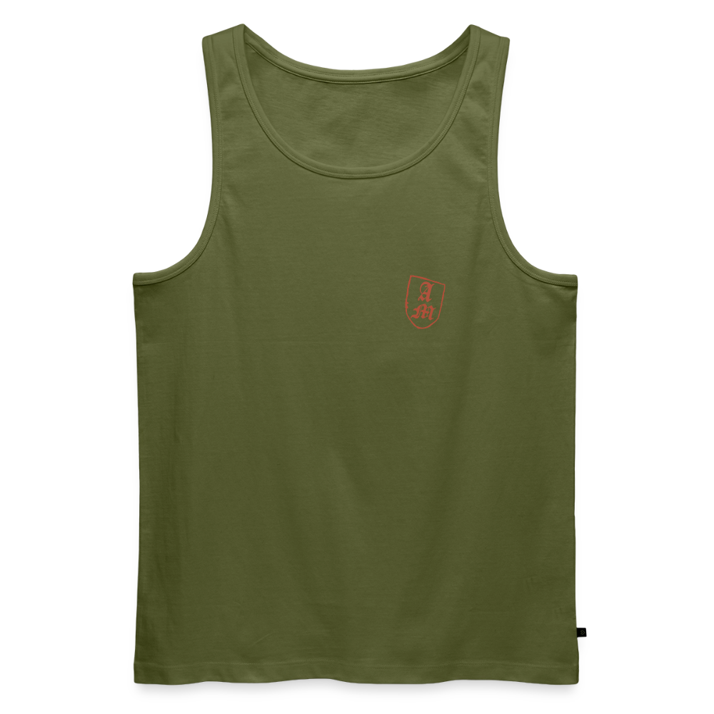Männer Premium Tank Top - Khaki