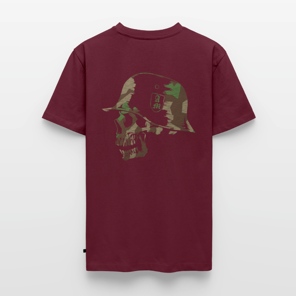 Männer Premium T-Shirt - Burgunderrot