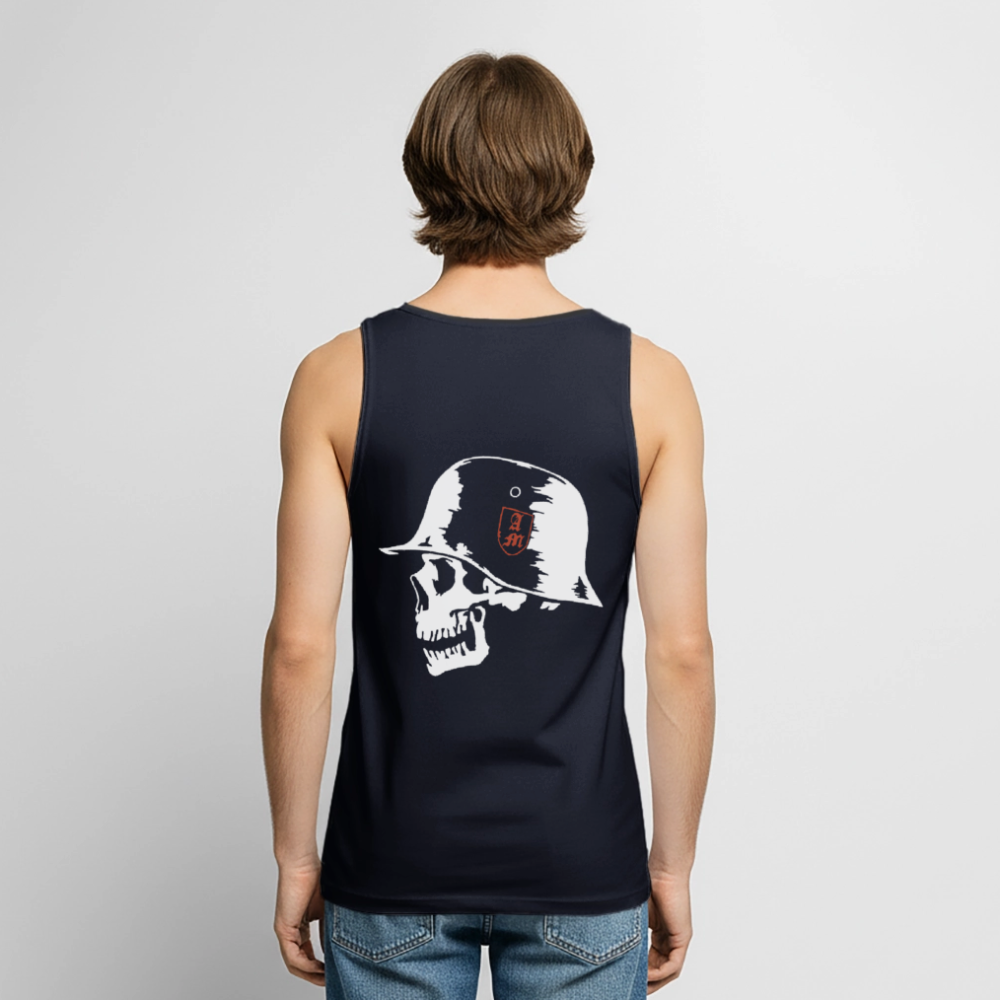 Männer Premium Tank Top - Navy