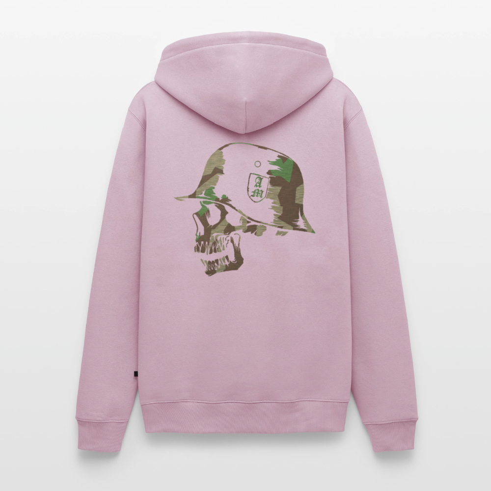 Männer Premium Hoodie Splitt - Altrosa