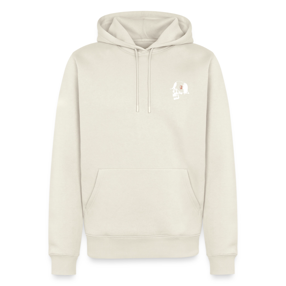 Männer Premium Hoodie - Naturweiß