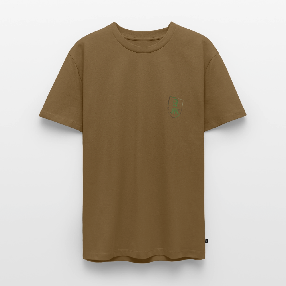 Männer Premium T-Shirt - Nussbraun