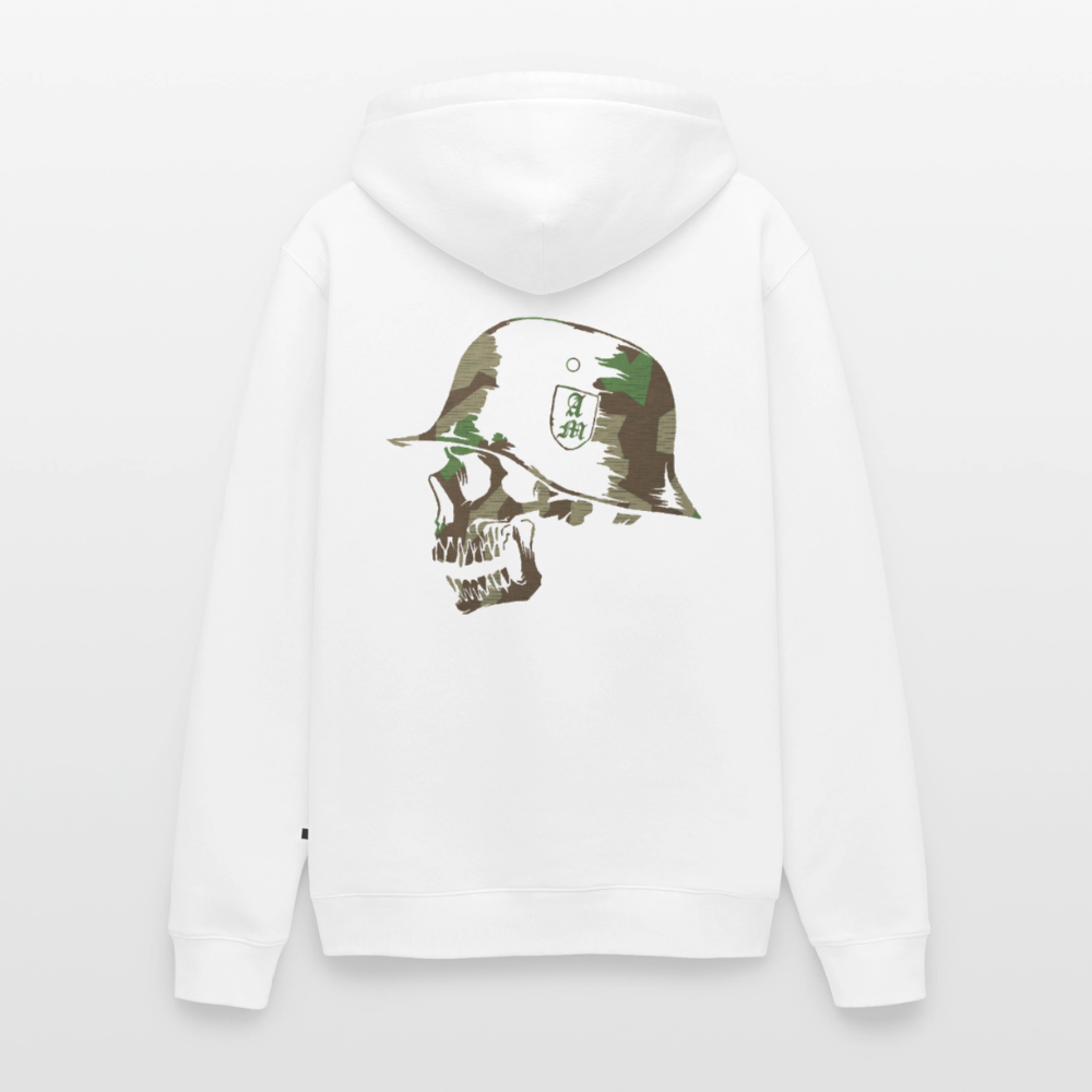Männer Premium Hoodie Splitt - Weiß