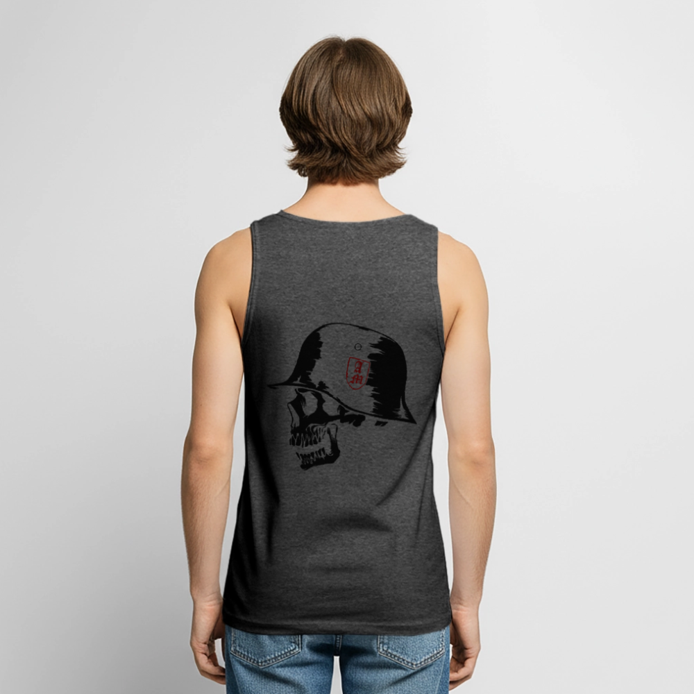 Männer Premium Tank Top SW - Anthrazit meliert