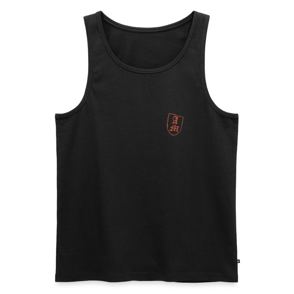 Männer Premium Tank Top - Schwarz