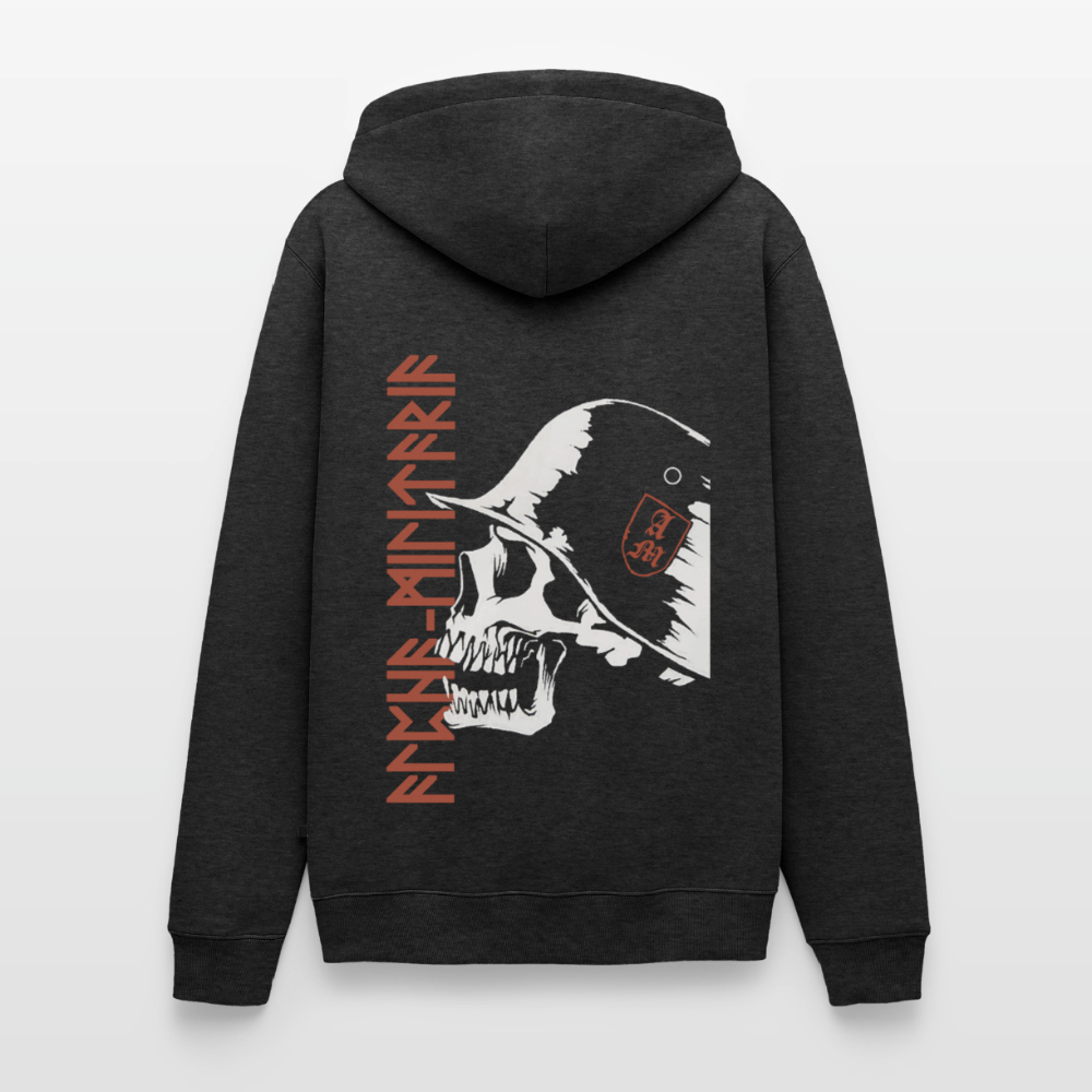 Männer Premium Hoodie - Anthrazit meliert