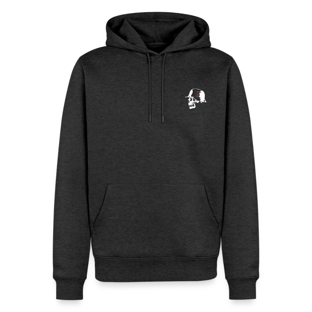 Männer Premium Hoodie - Anthrazit meliert