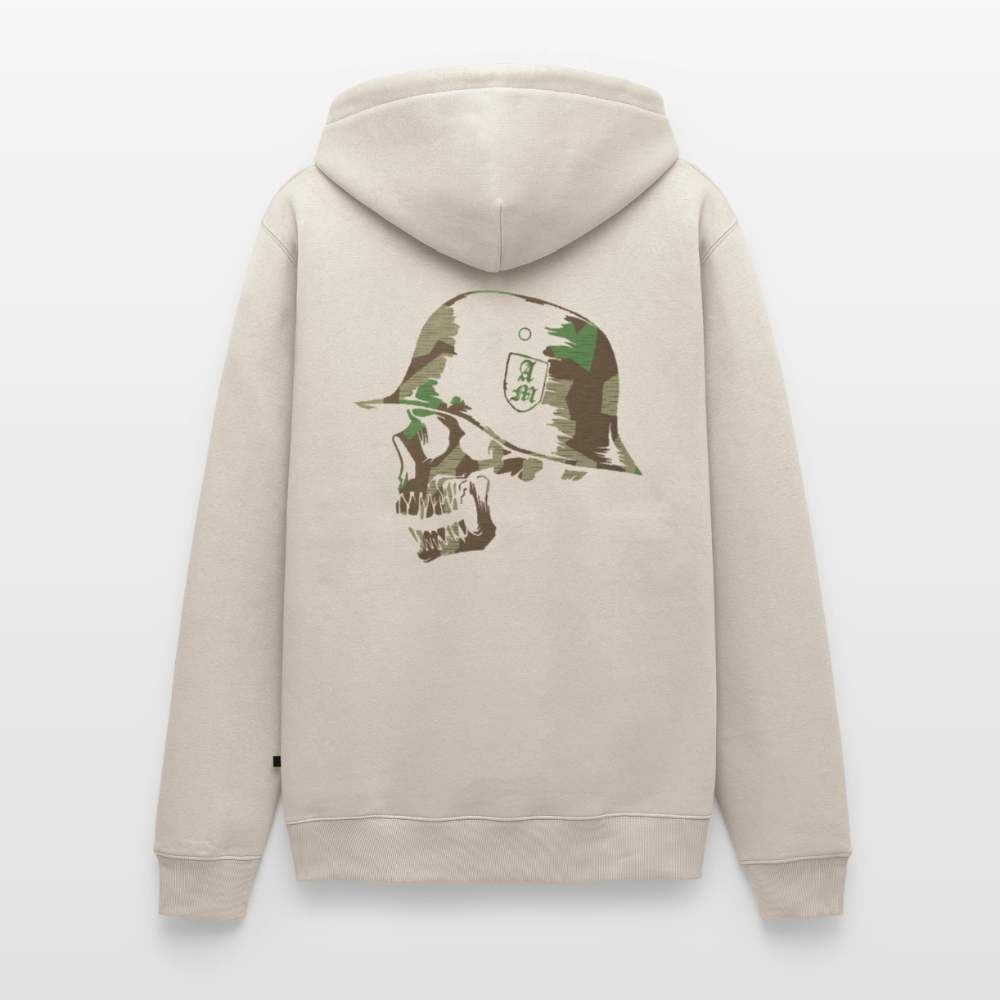 Männer Premium Hoodie Splitt - Beige