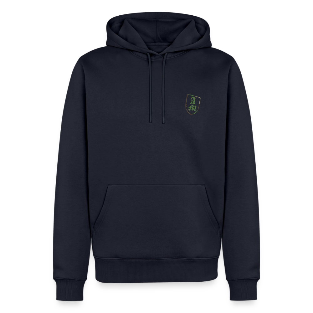 Männer Premium Hoodie Splitt - Navy