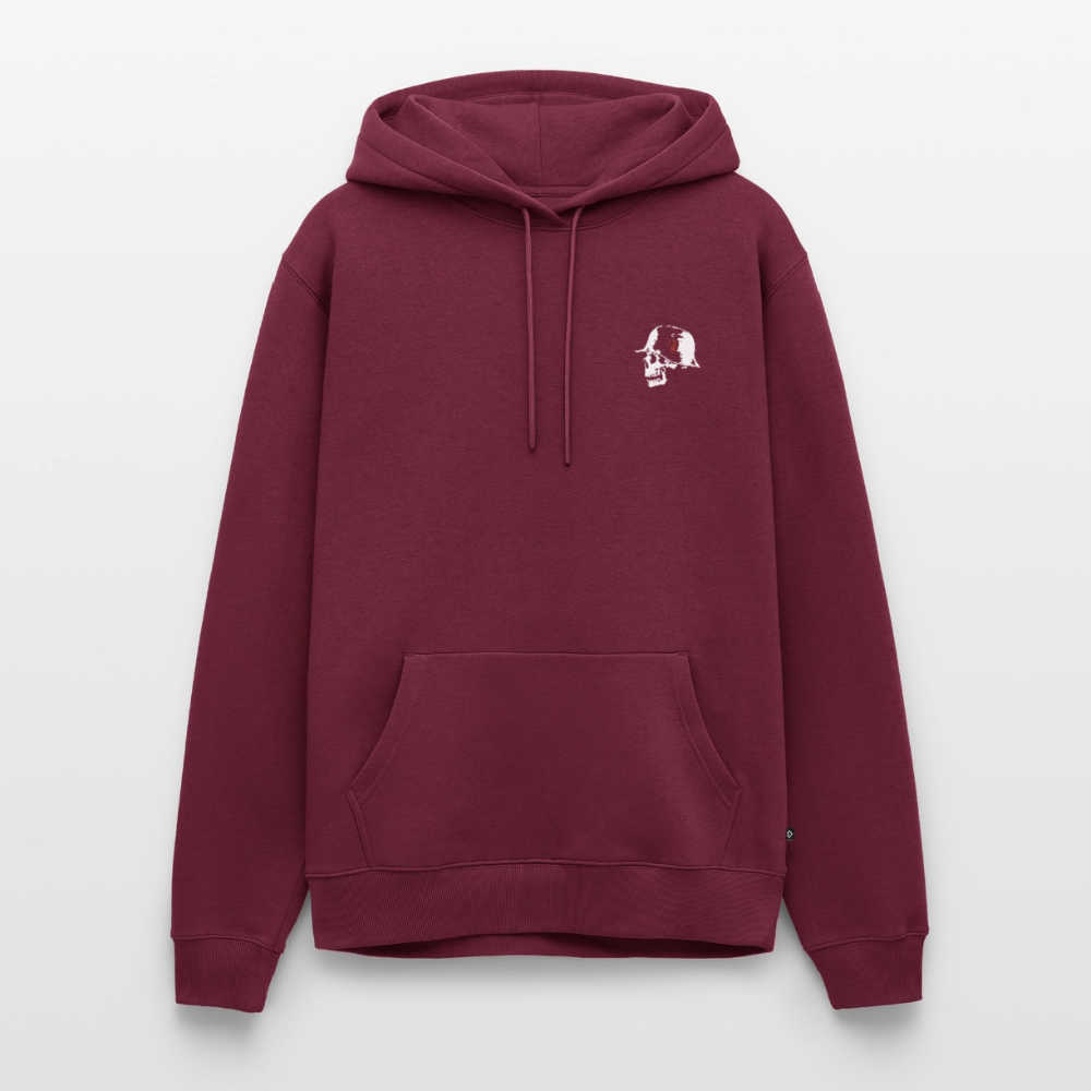 Männer Premium Hoodie - Burgunderrot