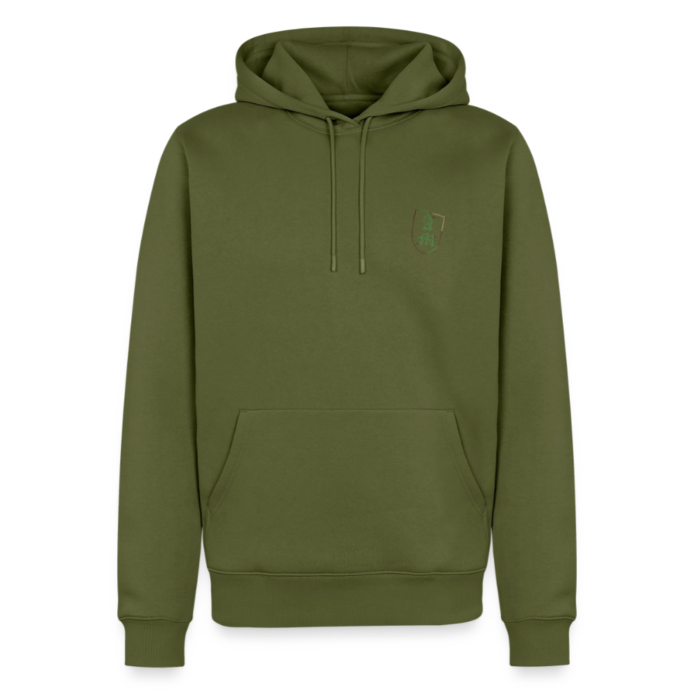 Männer Premium Hoodie Splitt - Khaki