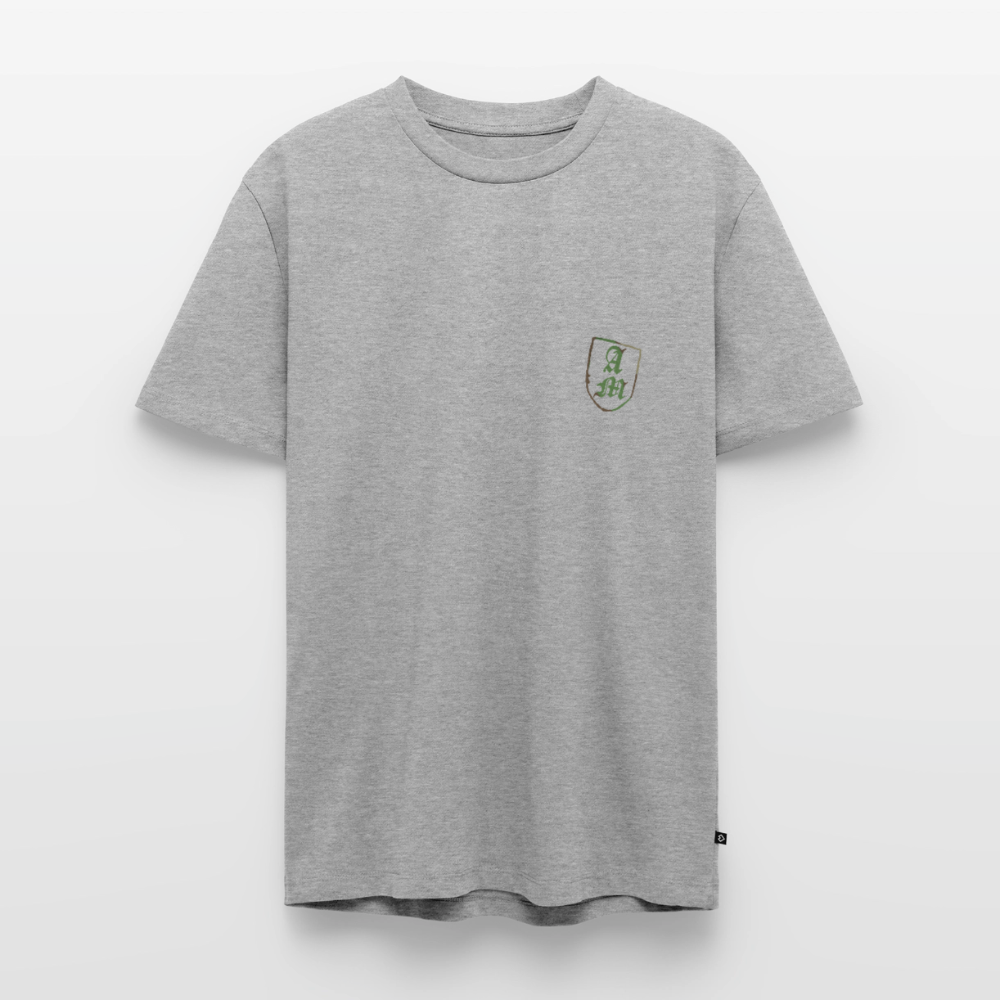 Männer Premium T-Shirt - Grau meliert