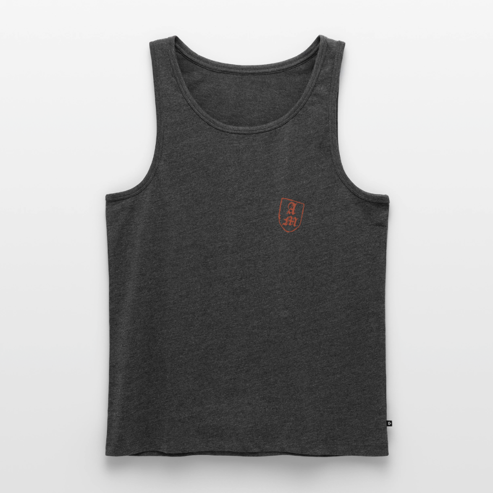 Männer Premium Tank Top - Anthrazit meliert