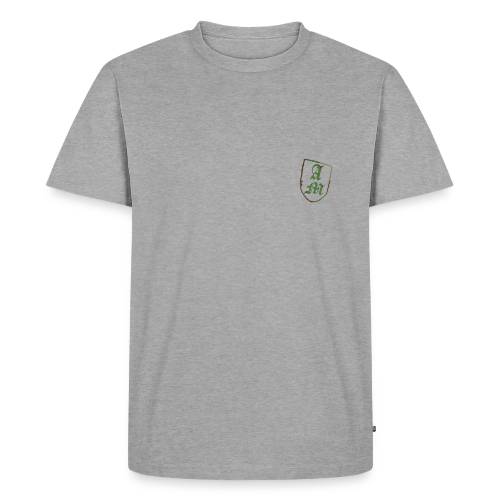 Männer Premium T-Shirt - Grau meliert