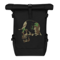 Rolltop Rucksack - Schwarz