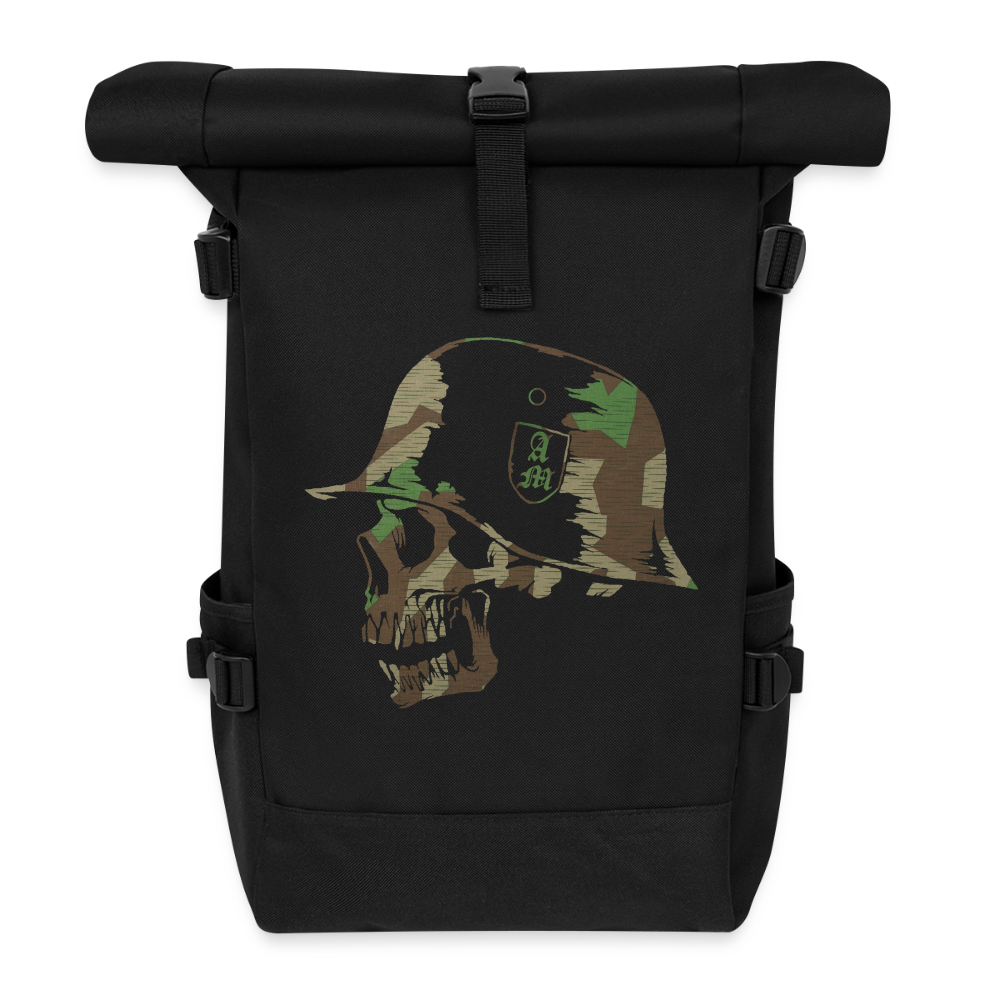 Rolltop Rucksack - Schwarz