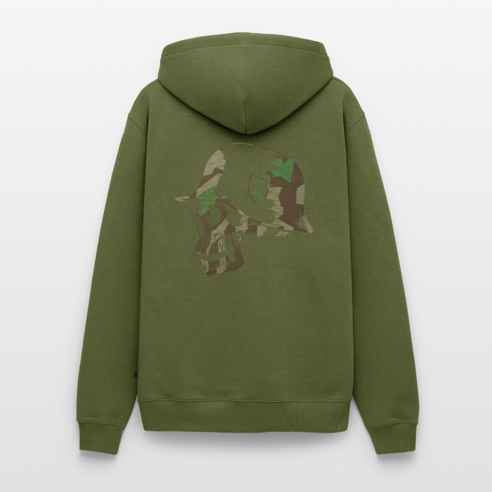 Männer Premium Hoodie Splitt - Khaki