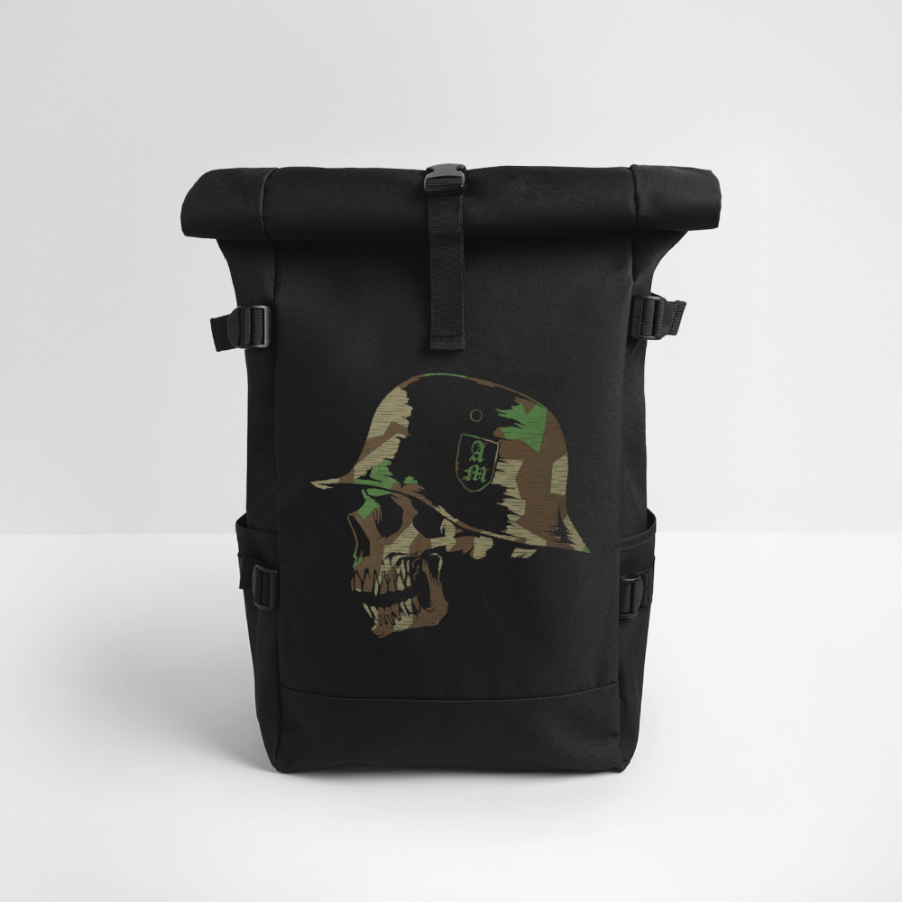 Rolltop Rucksack - Schwarz