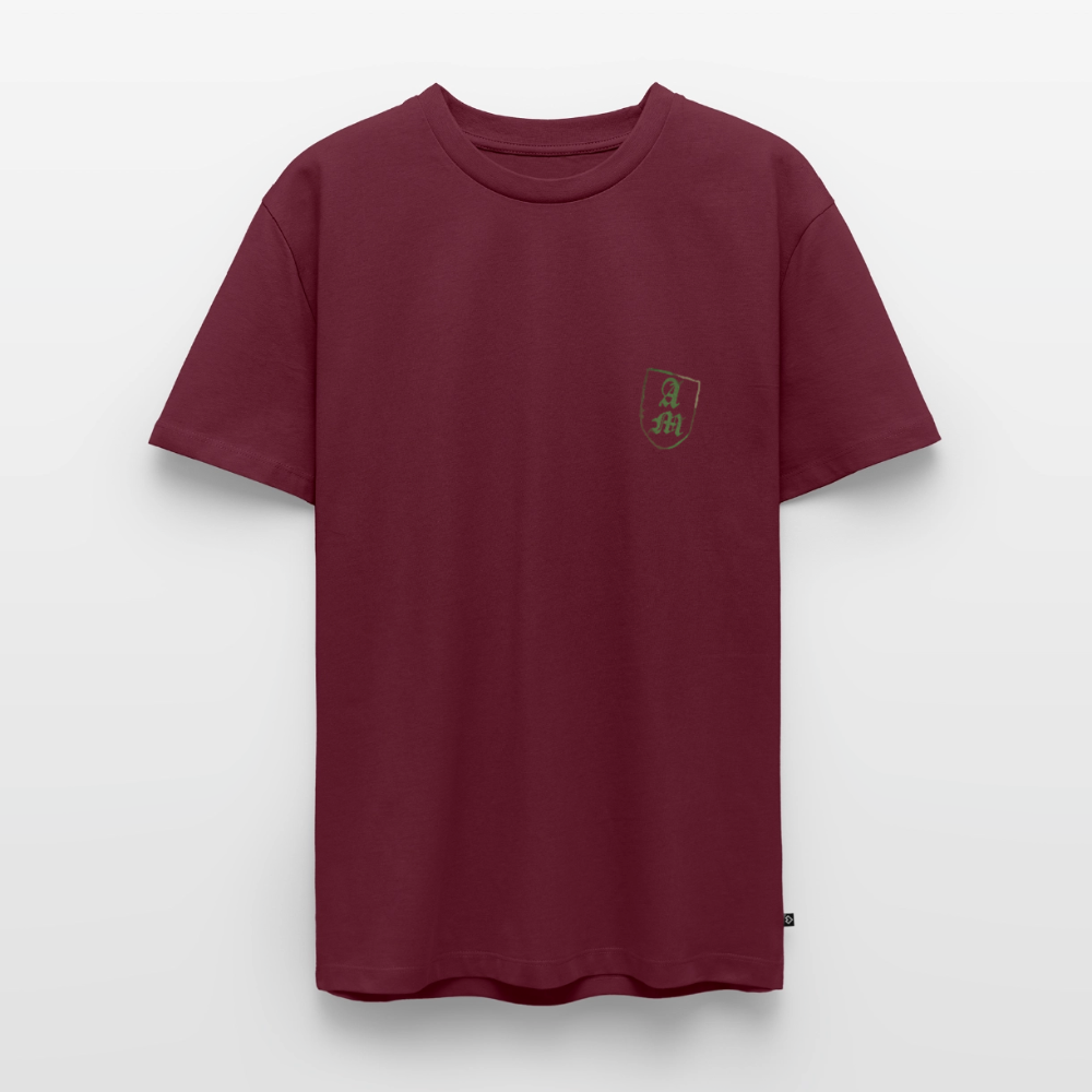 Männer Premium T-Shirt - Burgunderrot