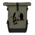 Rolltop Rucksack - Olive/Schwarz