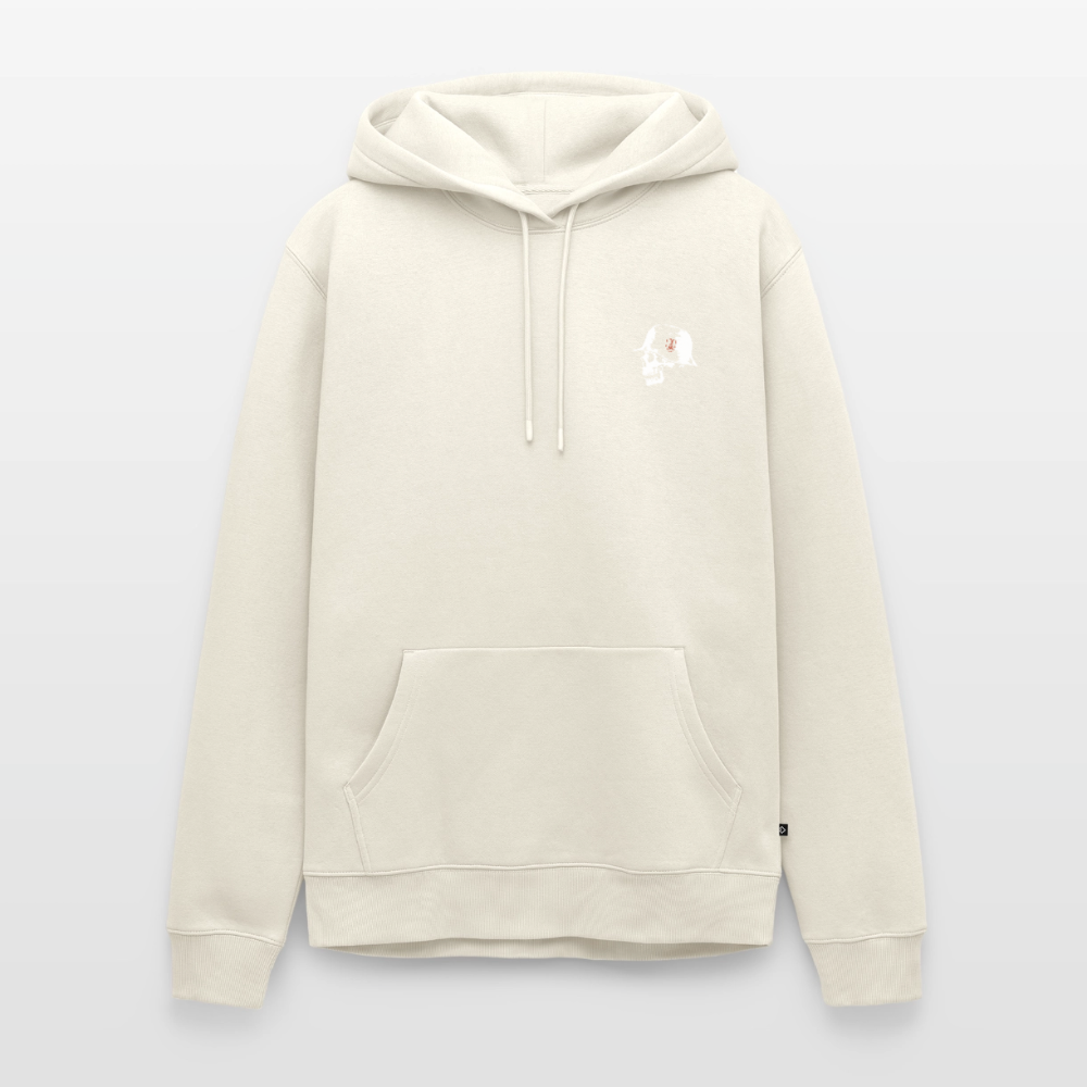 Männer Premium Hoodie - Naturweiß