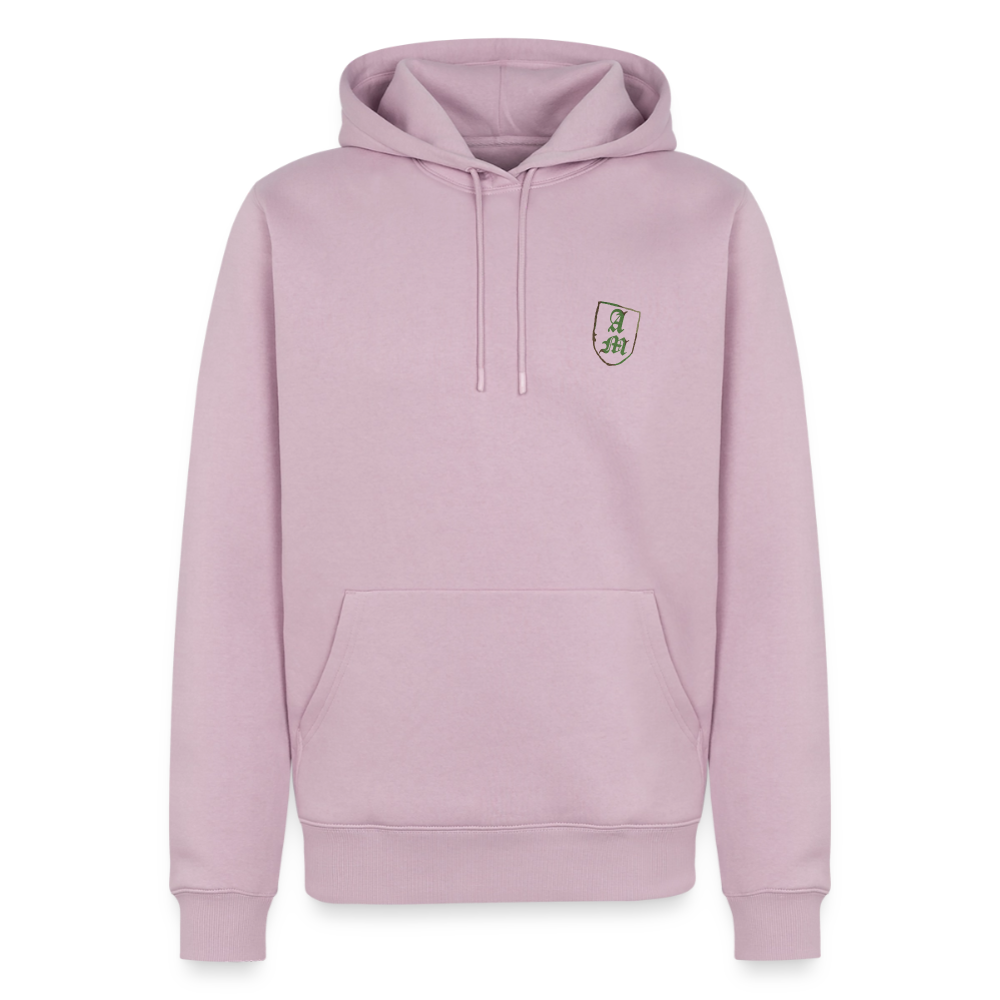 Männer Premium Hoodie Splitt - Altrosa