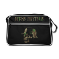 Retro Tasche - Schwarz/Weiß