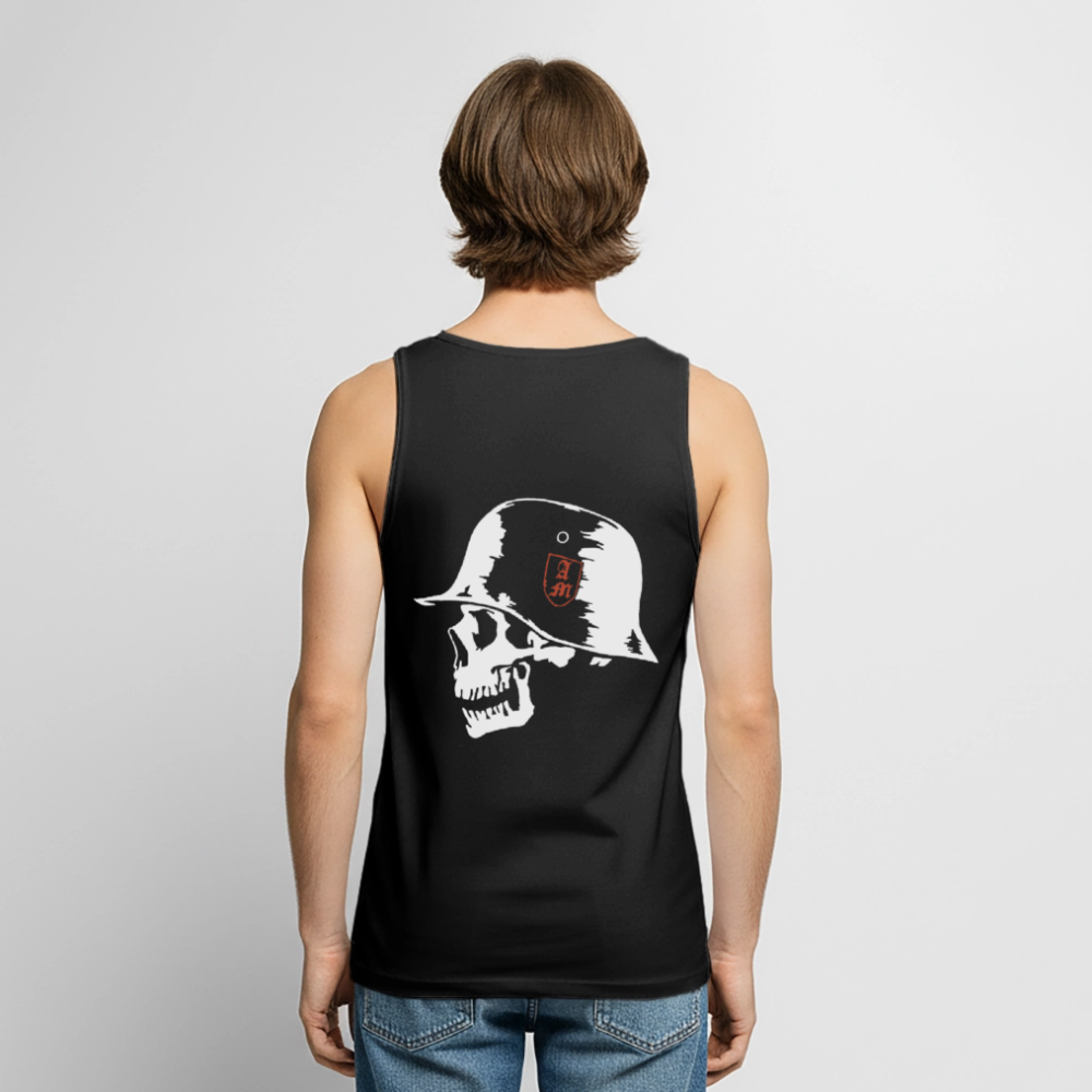Männer Premium Tank Top - Schwarz