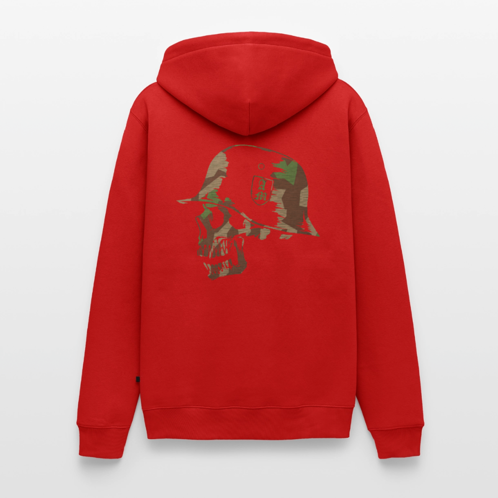 Männer Premium Hoodie Splitt - Rot