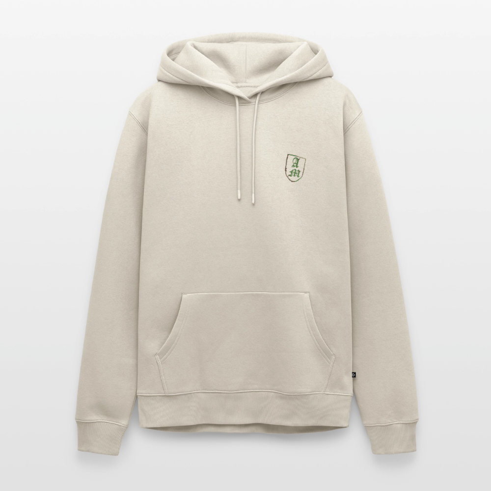 Männer Premium Hoodie Splitt - Beige
