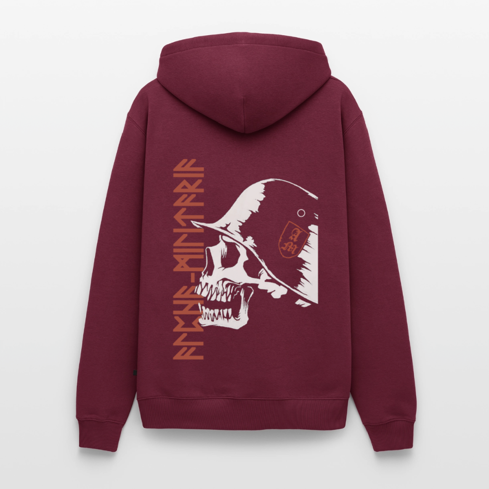 Männer Premium Hoodie - Burgunderrot
