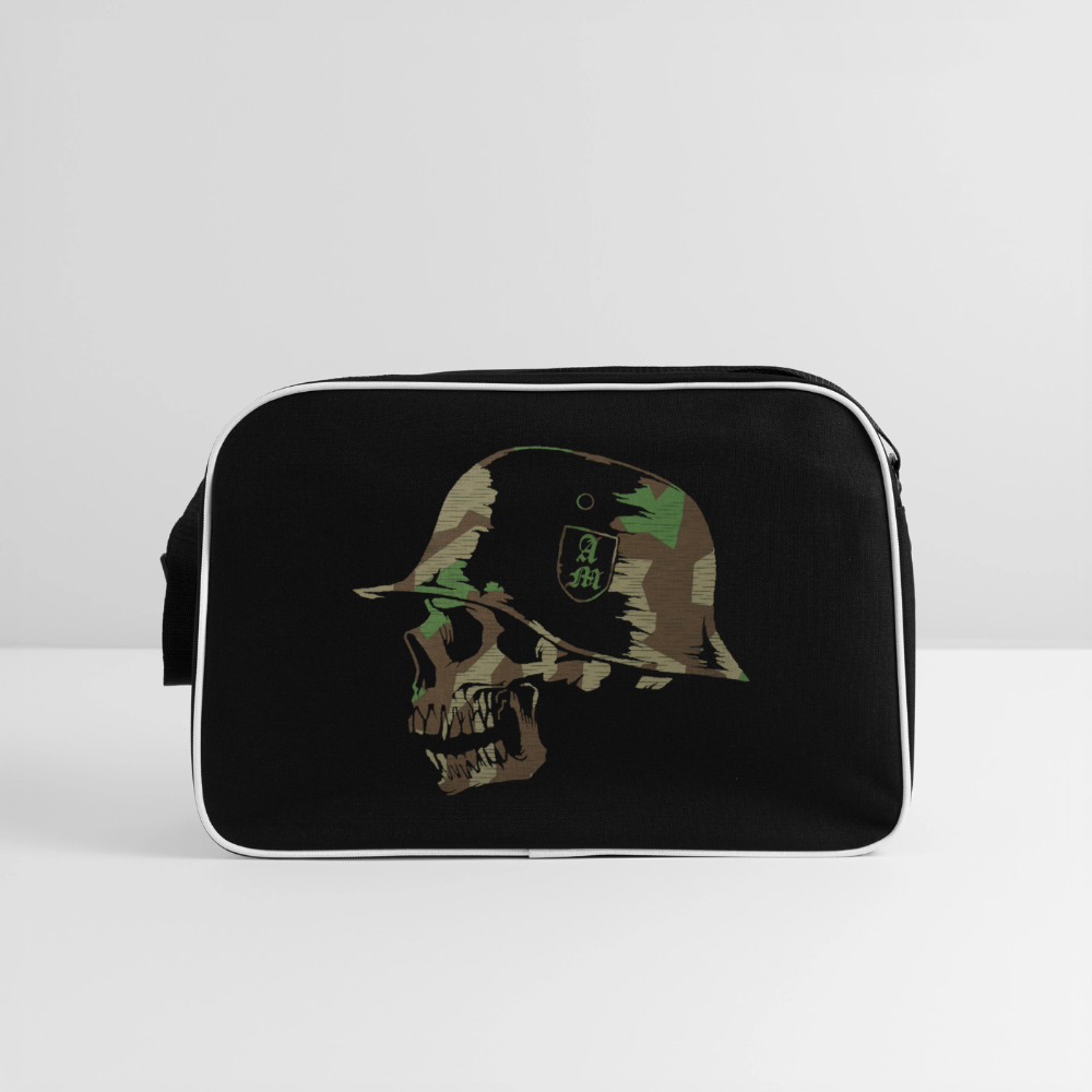 Retro Tasche - Schwarz/Weiß