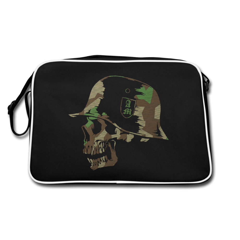 Retro Tasche - Schwarz/Weiß