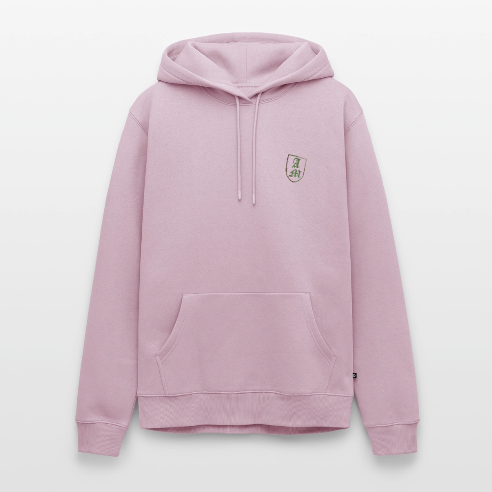 Männer Premium Hoodie Splitt - Altrosa