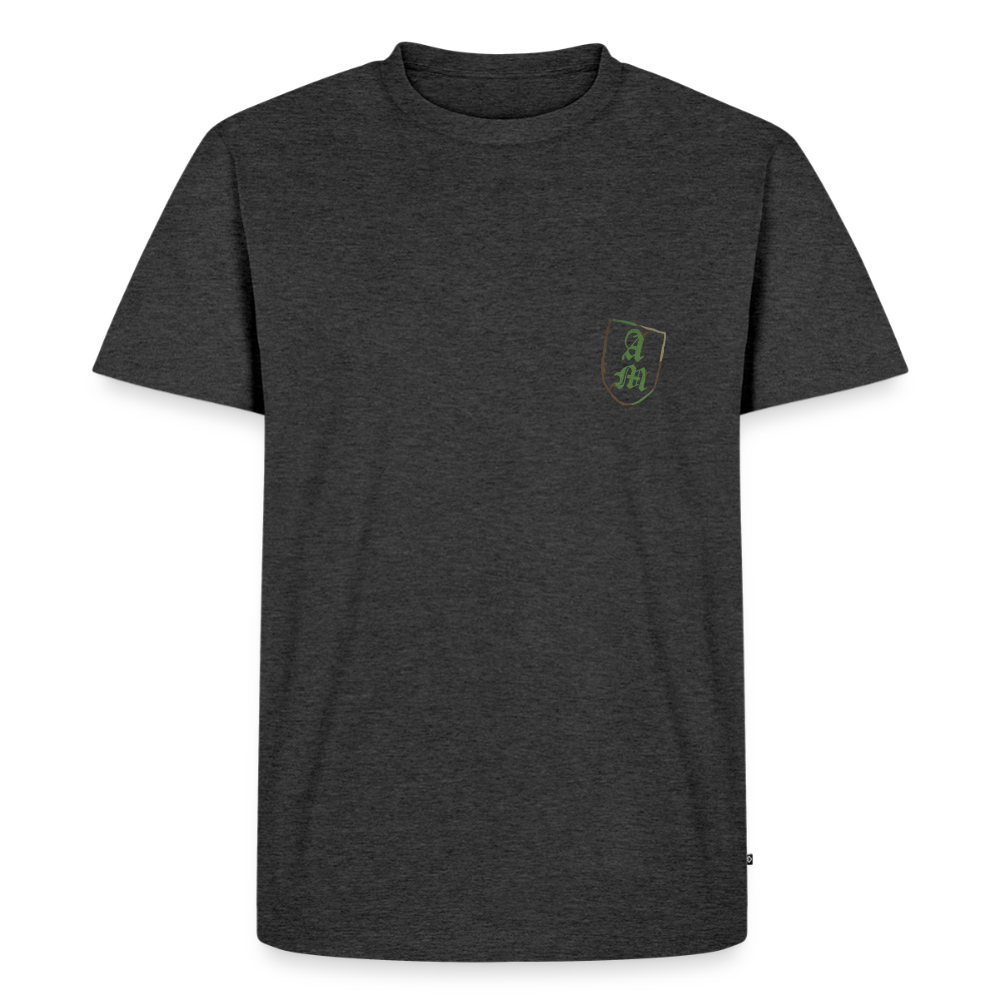 Männer Premium T-Shirt - Anthrazit meliert