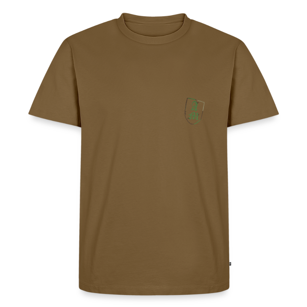 Männer Premium T-Shirt - Nussbraun